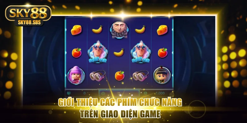 Giới thiệu các phím chức năng trên giao diện game