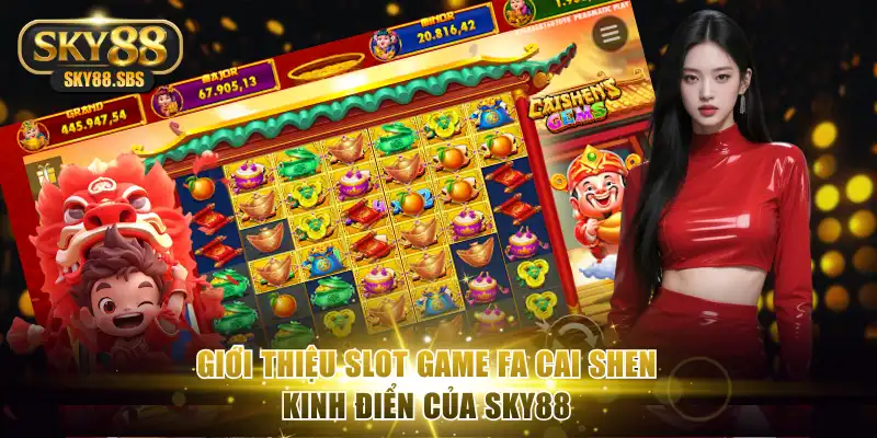 Giới thiệu slot game Fa Cai Shen kinh điển của Sky88
